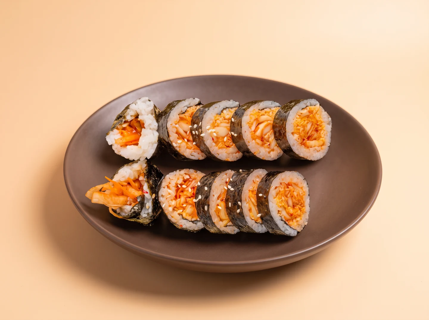Kimchi & Cheese Kimbap