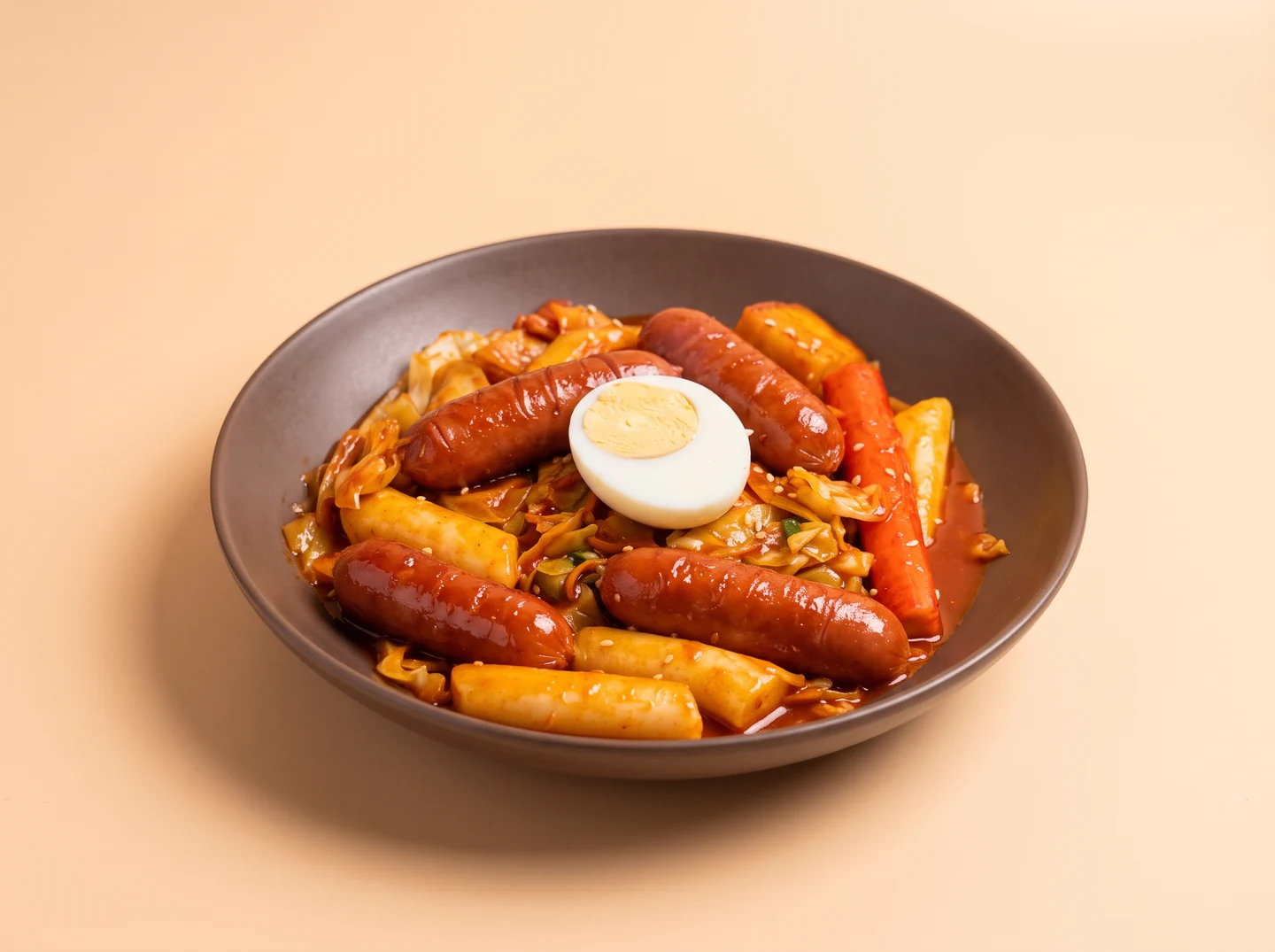 Spicy Chicken Sausage Tteokbokki